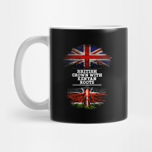 British Grown With Kenyan Roots - Gift for Kenyan With Roots From Kenya Mug